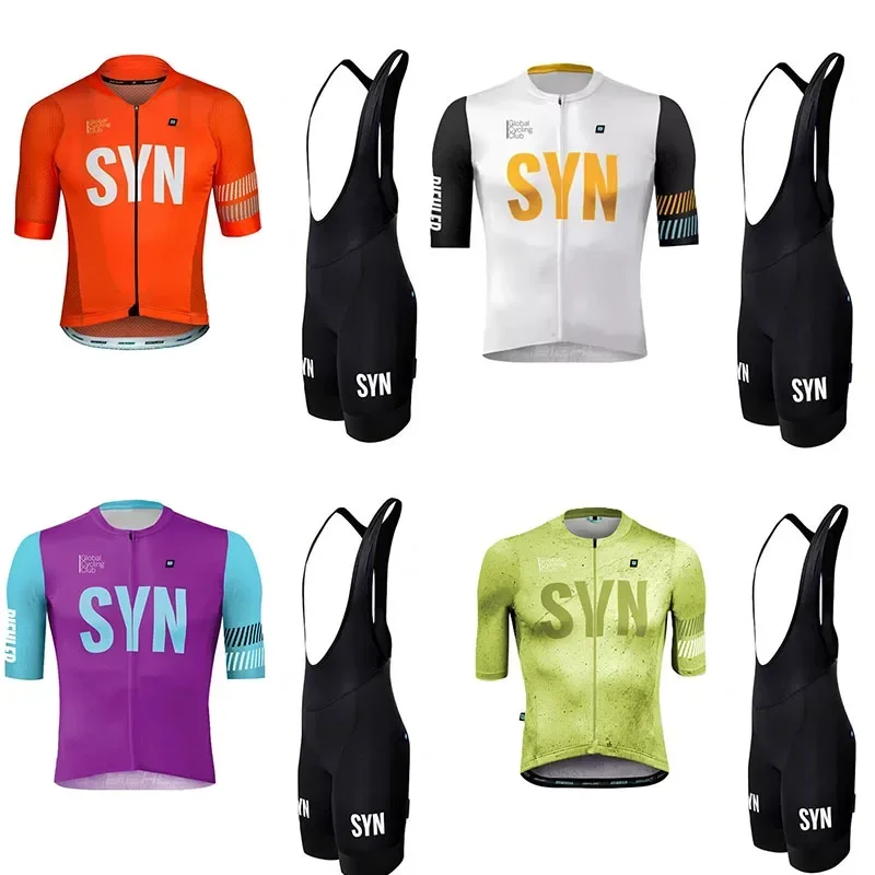 Cycling Bib Shorts - SYN Fietskleding heren zomertrui fietsshirt ademend