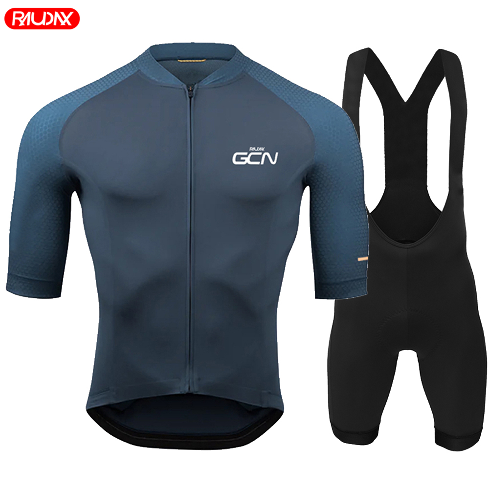 Cycling Bib Shorts - Raudax Gcn Mannen Korte Mouw Jersey