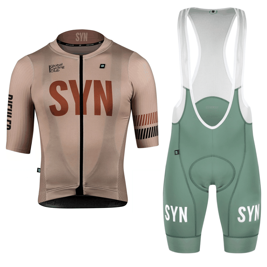 Syn Bruine Fietskleding Heren  - Cycling Bib Shorts recensie en prijs